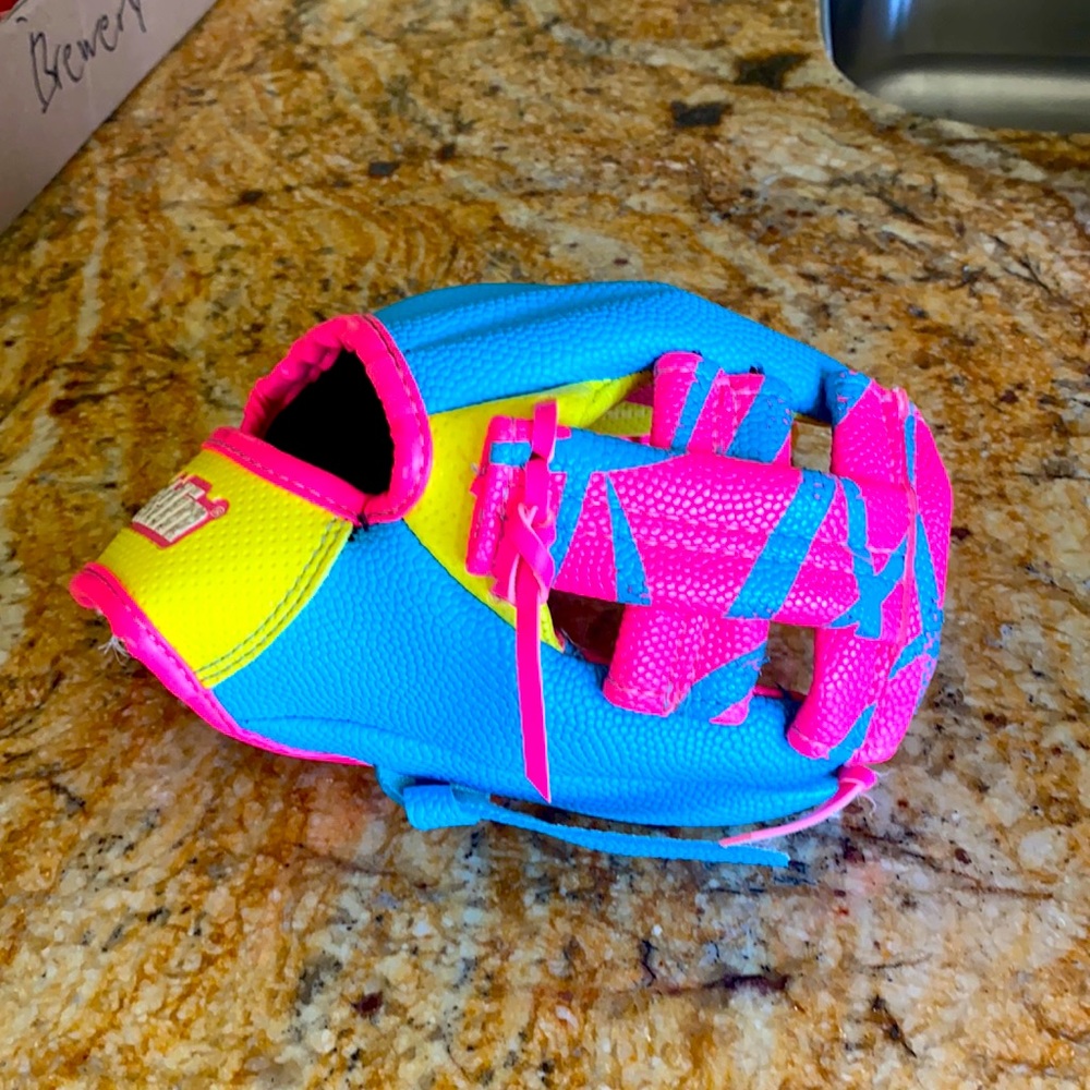 Toddler girl baseball glove